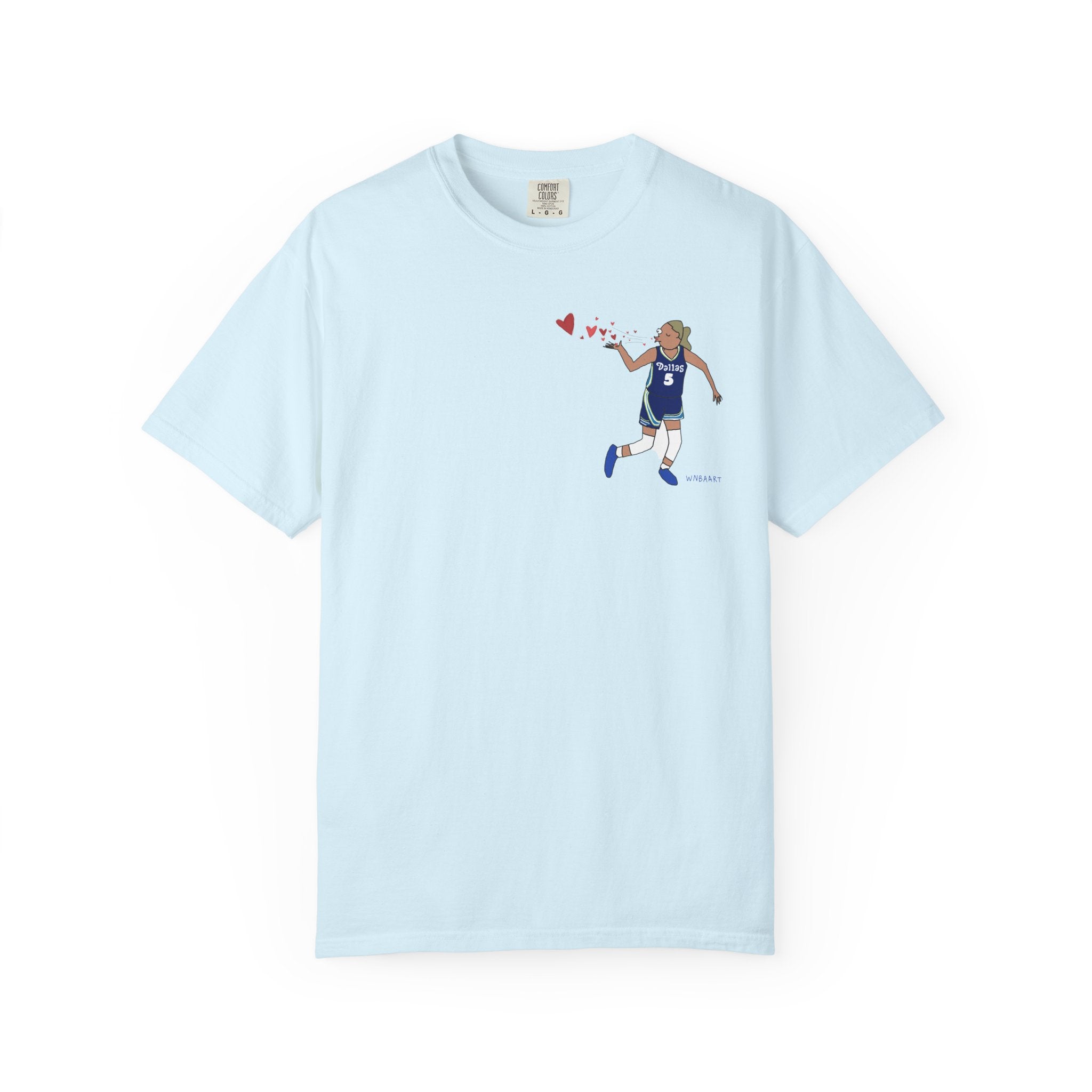 Paige Blows a Kiss Unisex Garment-Dyed T-shirt