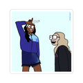 A'ja/Becky "Loser" Sticker