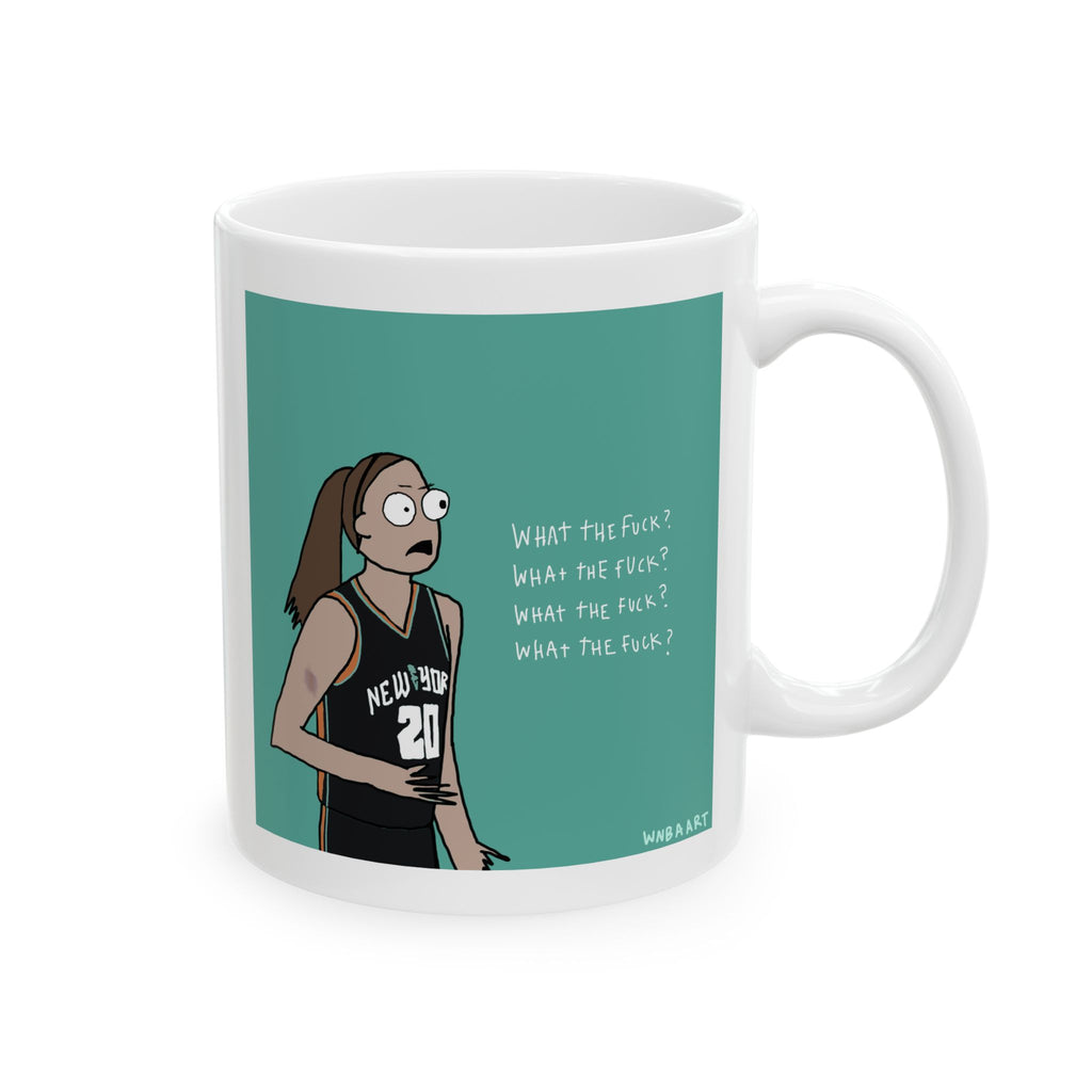 WTF WTF WTF Ceramic Mug, (11oz)
