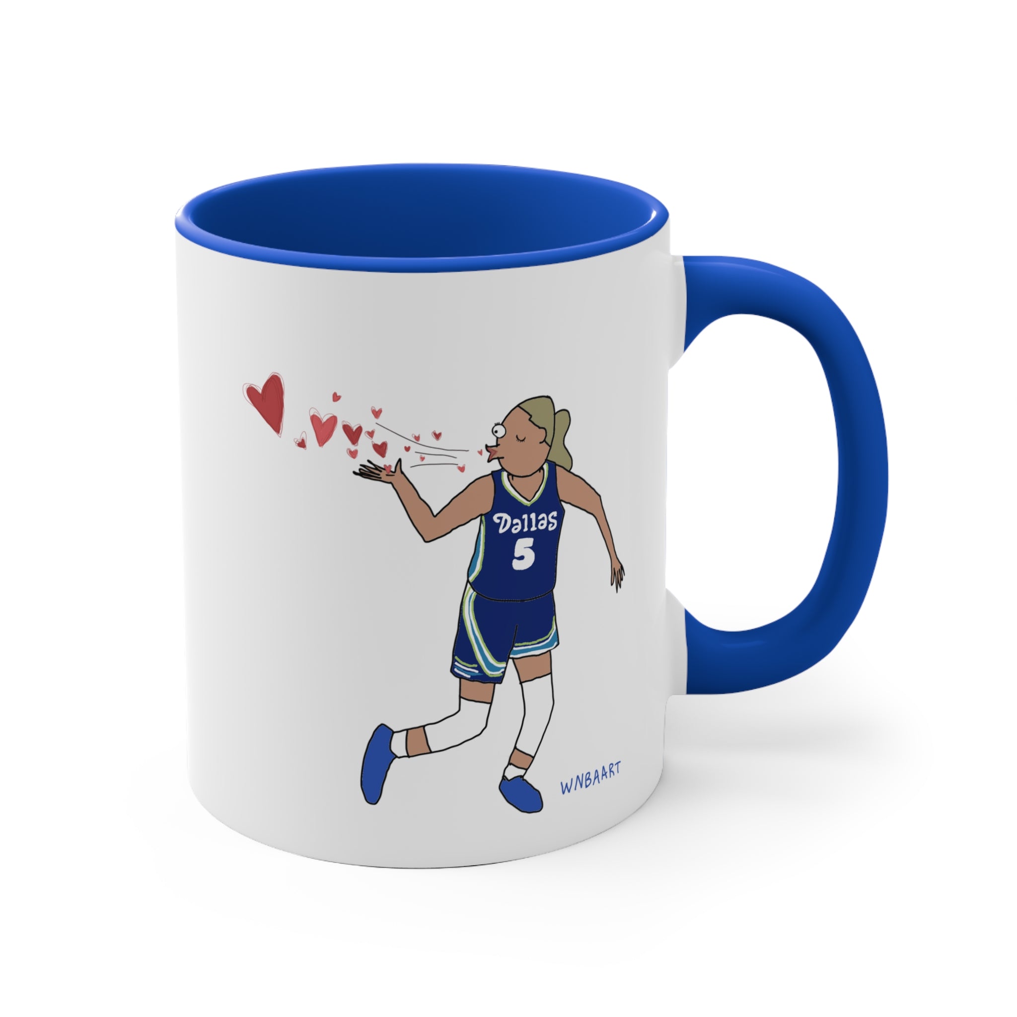 Paige Blows Kiss 11oz Accent Mug