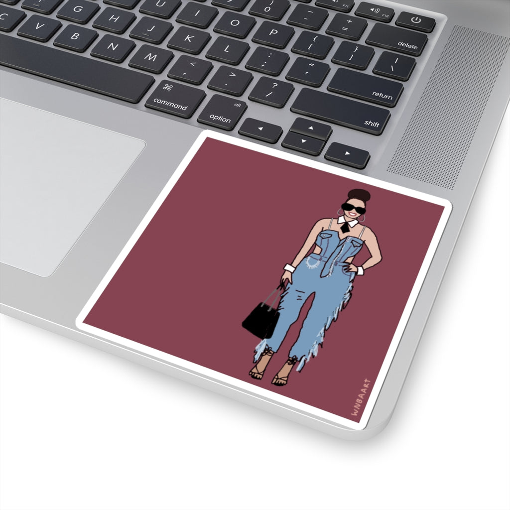 Marina Canadian Tuxedo Sticker