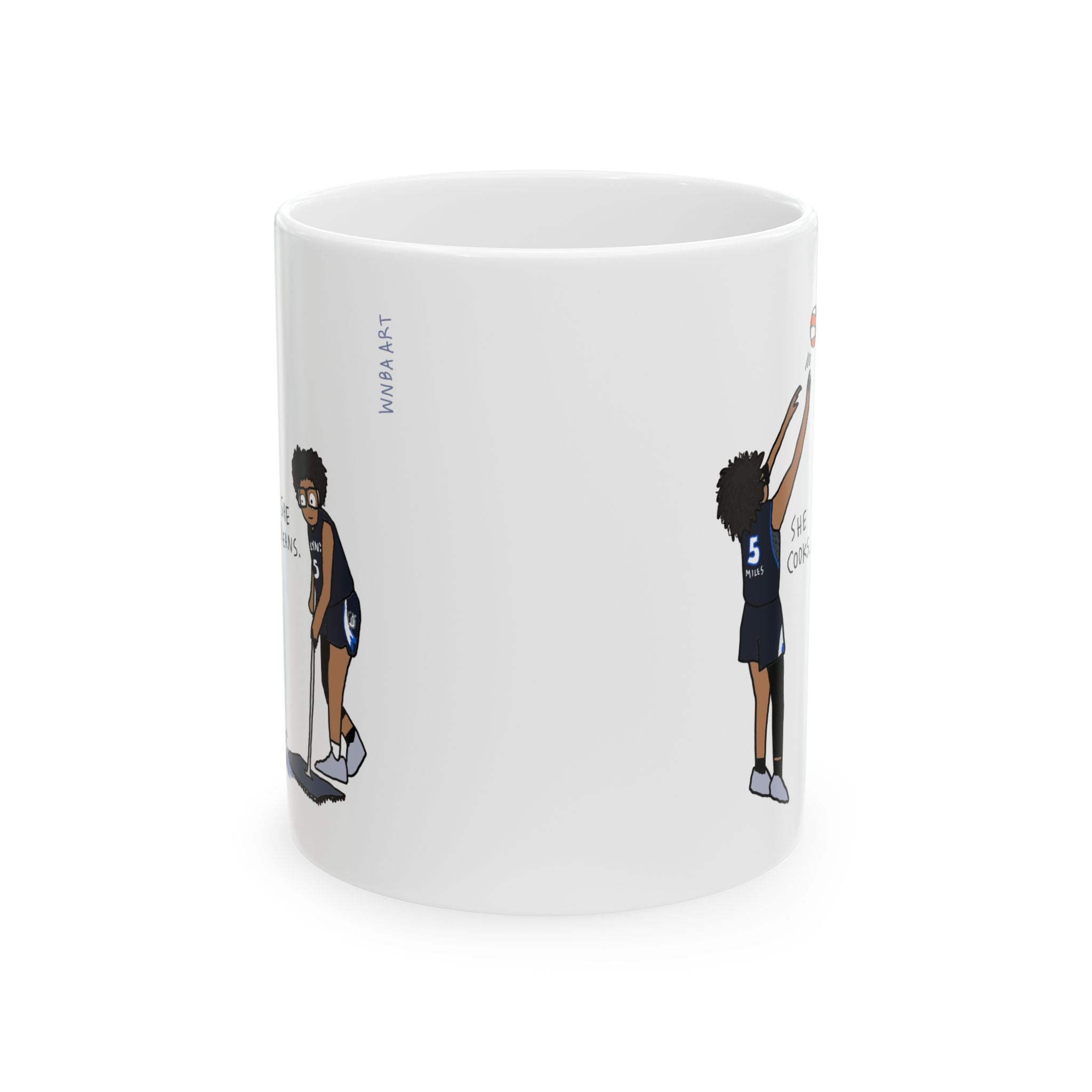 Olivia Miles Cooks and Cleans Ceramic Mug, (11oz)
