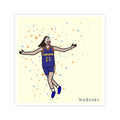 Caitlin Clark All-Star Sticker 3 x 3