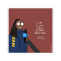 Kelsey Mitchell 3 x 3 Sticker