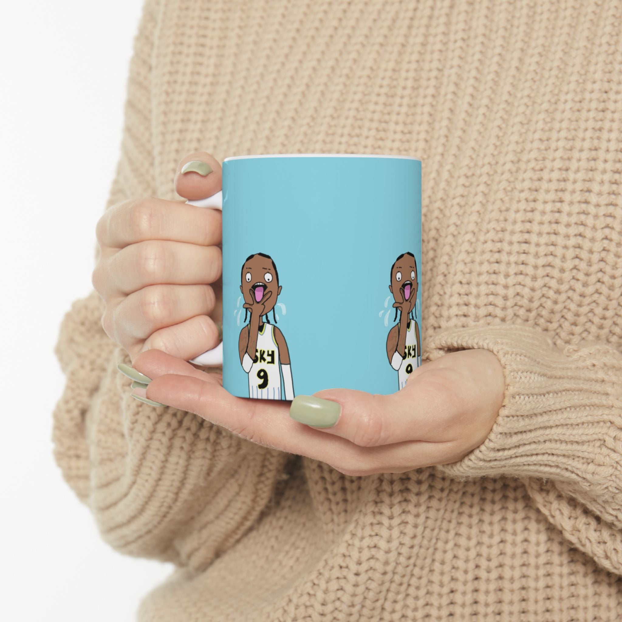Tash Pride Celly Ceramic Mug, (11oz)