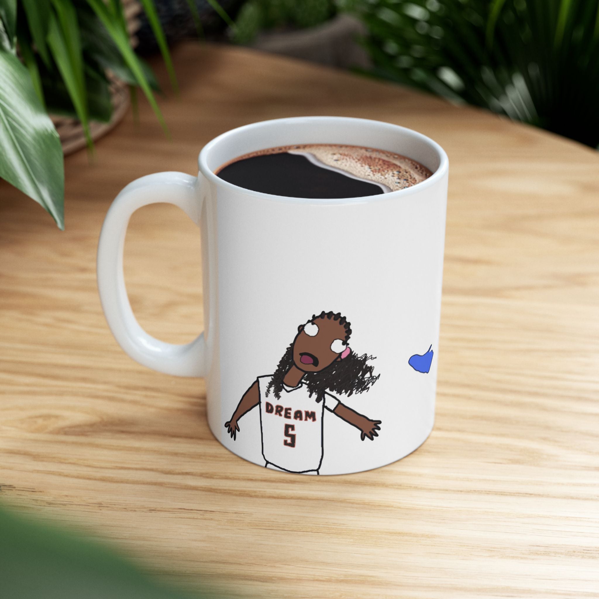 Angel and Shoe Ceramic Mug, (11oz)