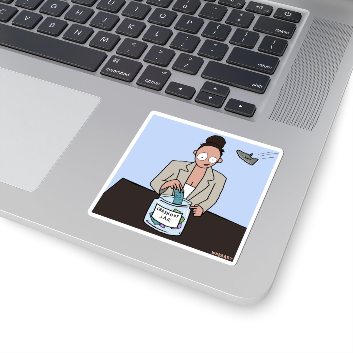 Crashout Jar Sticker