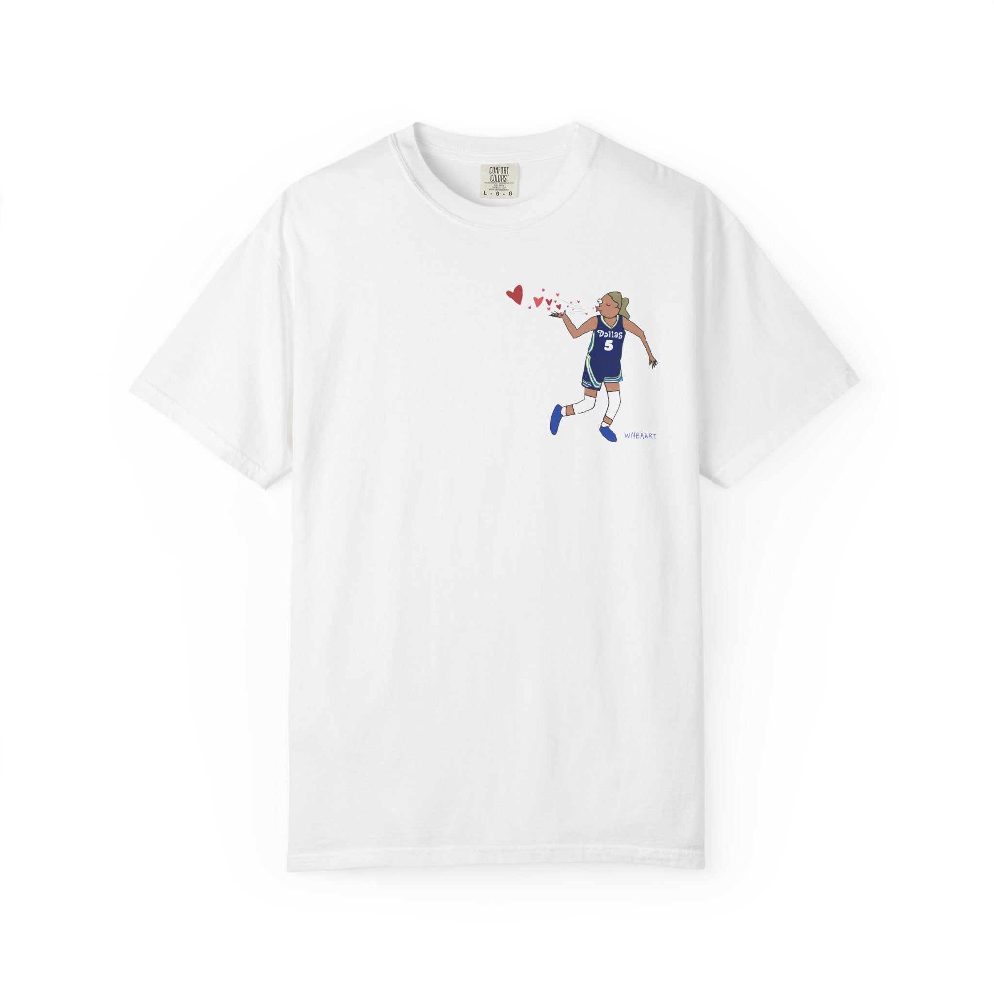 Paige Blows a Kiss Unisex Garment-Dyed T-shirt