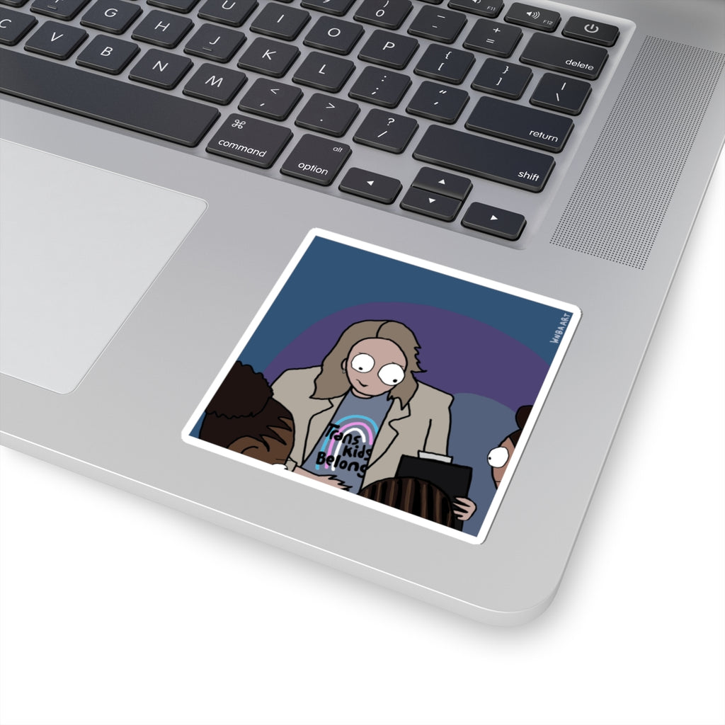 Cheryl "Trans Kids Belong" Sticker
