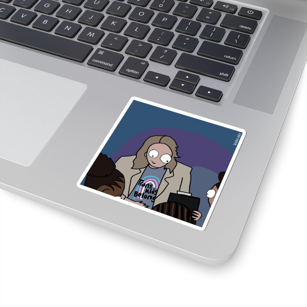Cheryl "Trans Kids Belong" Sticker