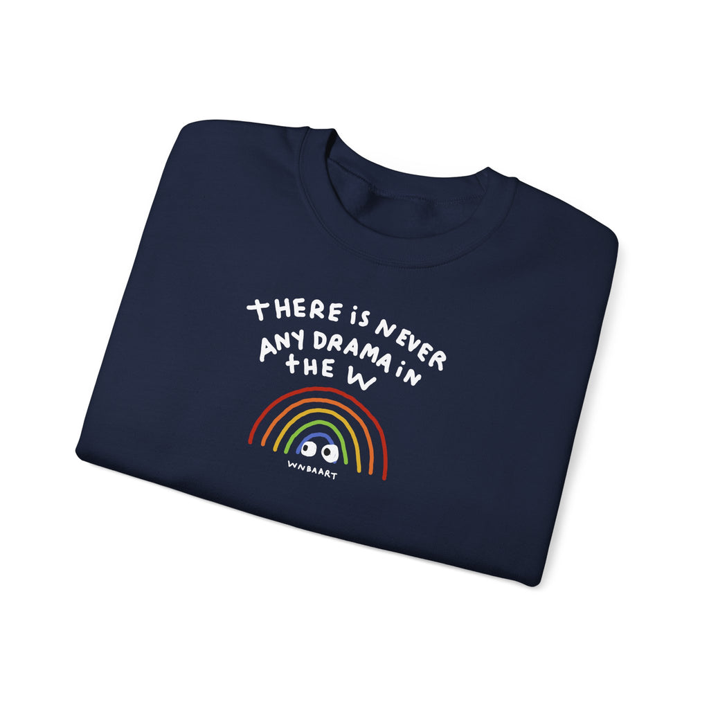 No Drama Unisex Heavy Blend™ Crewneck Sweatshirt