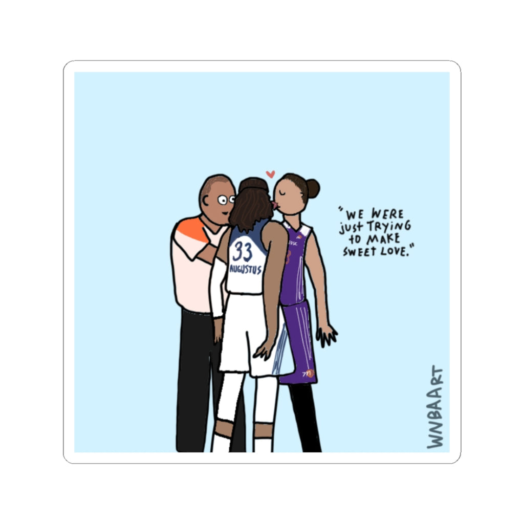 Diana Taurasi Smooch Sticker