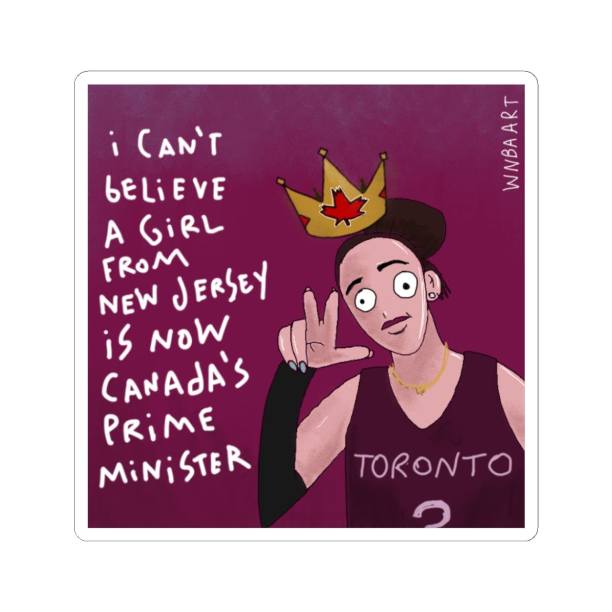 Prime Minister Mabrey Stickers