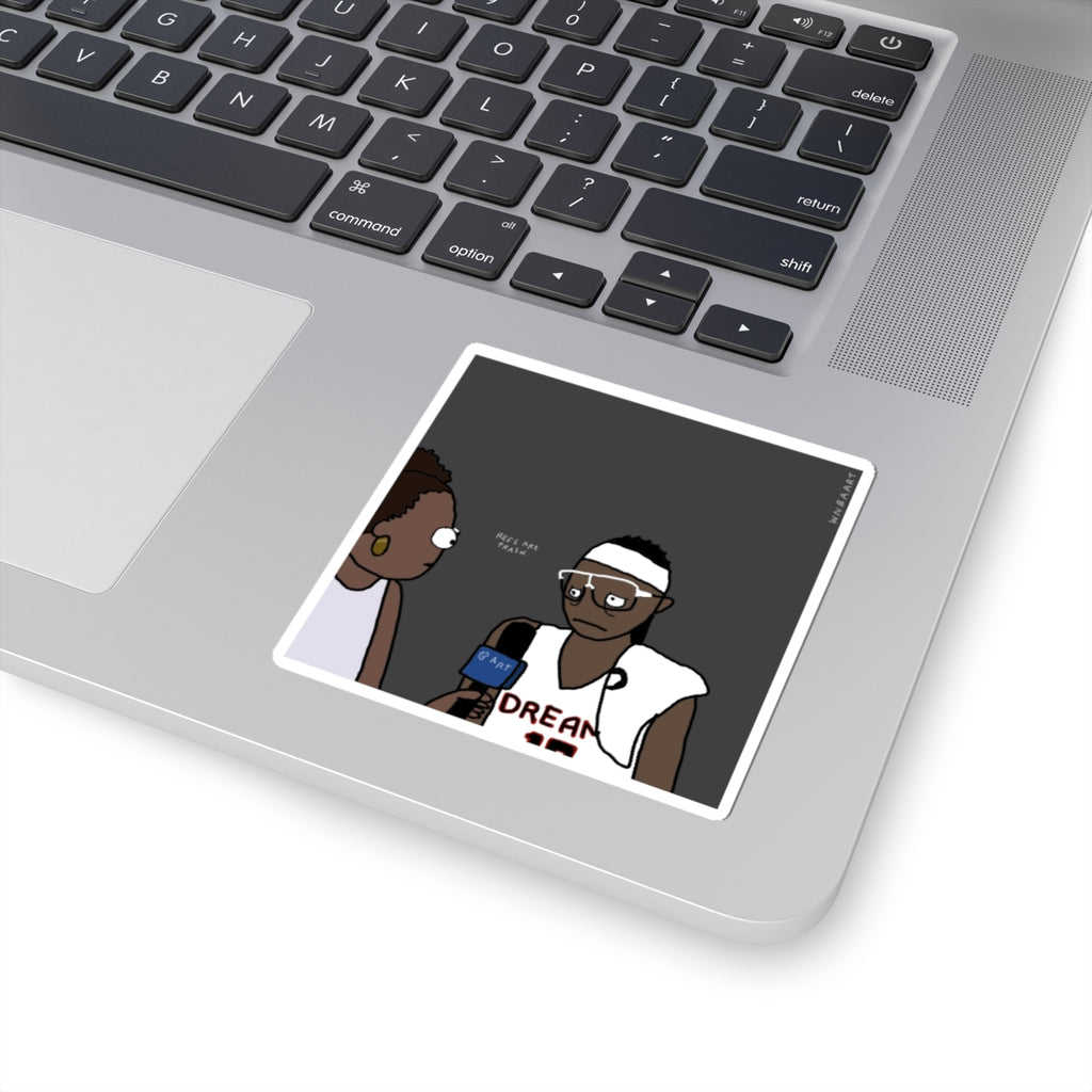 Allisa Gray Refs Are Trash sticker