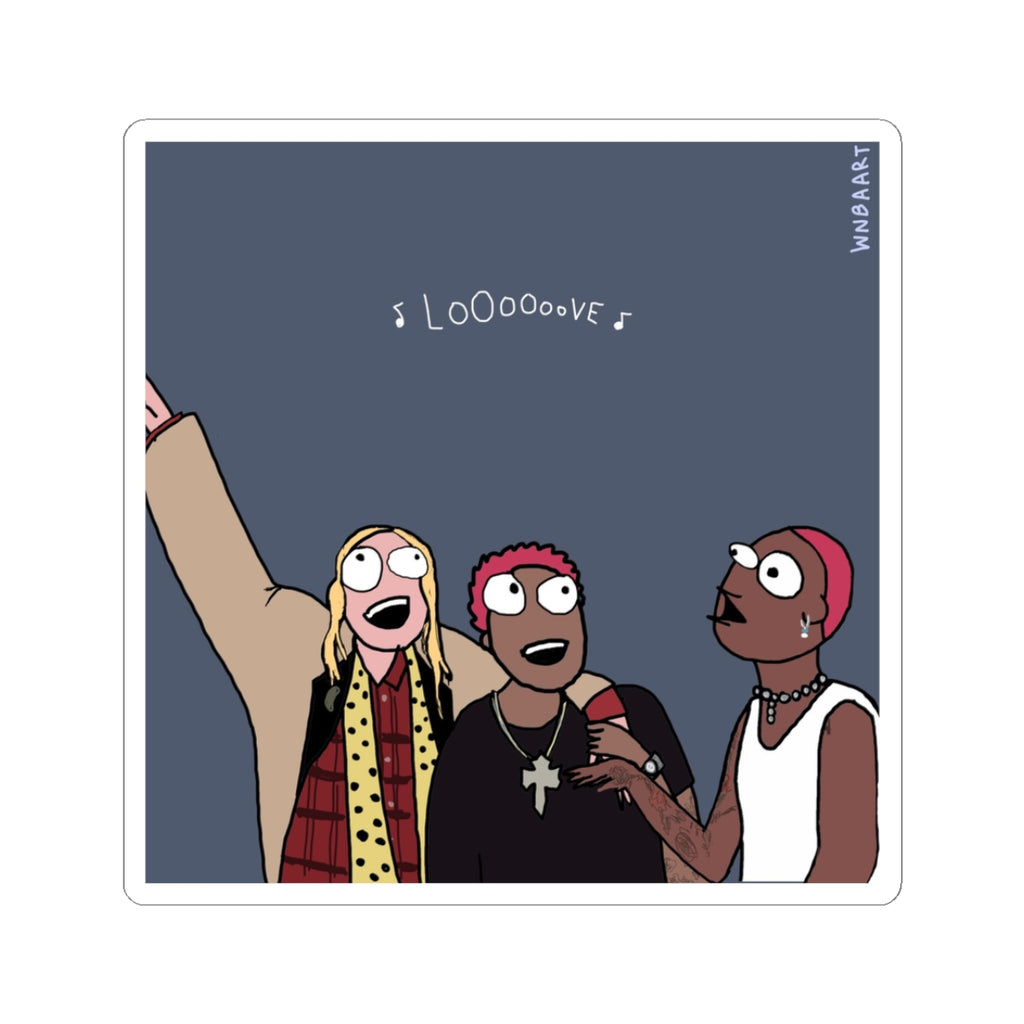 Studbudz and Paige ASW Sticker