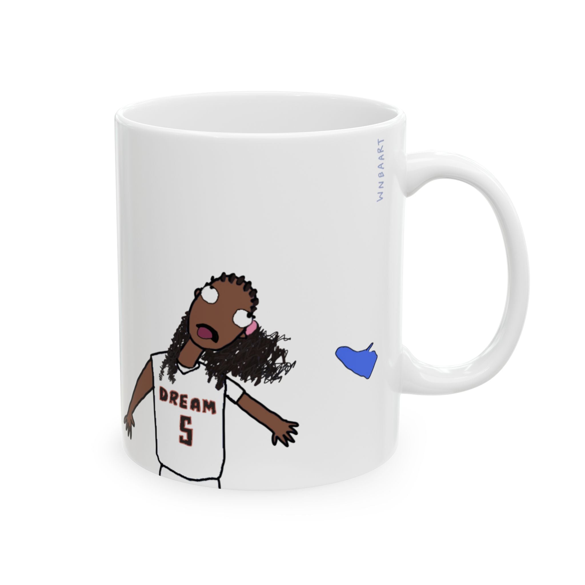 Angel and Shoe Ceramic Mug, (11oz)