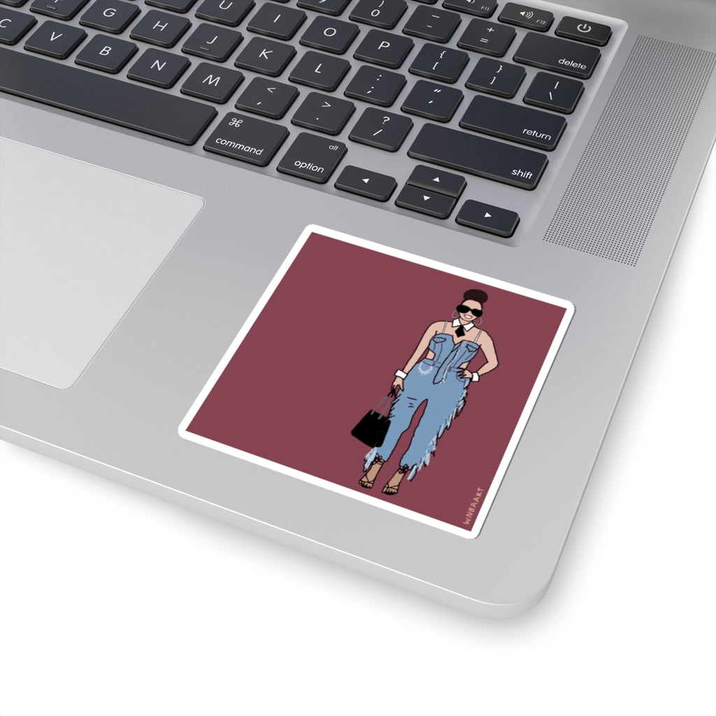 Marina Canadian Tuxedo Sticker