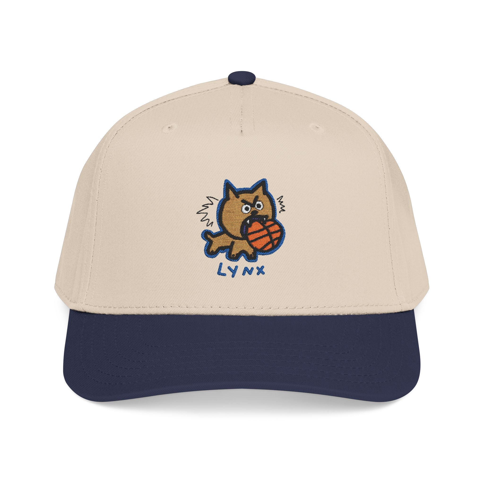 LYNX Embroidered Mid Profile Baseball Cap