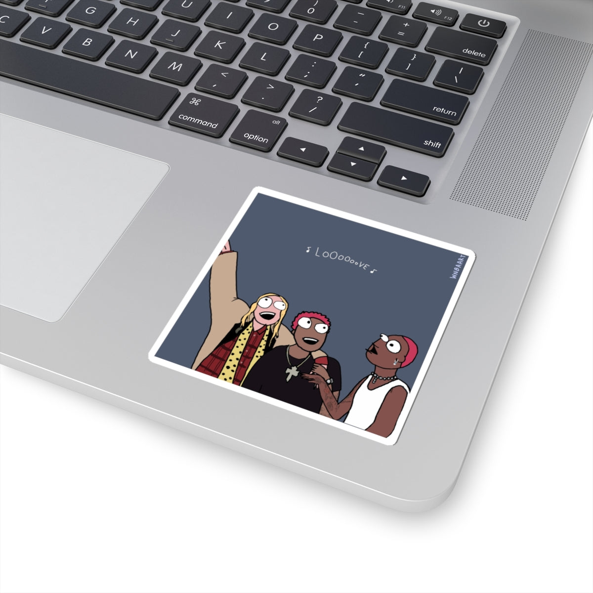 Studbudz and Paige ASW Sticker