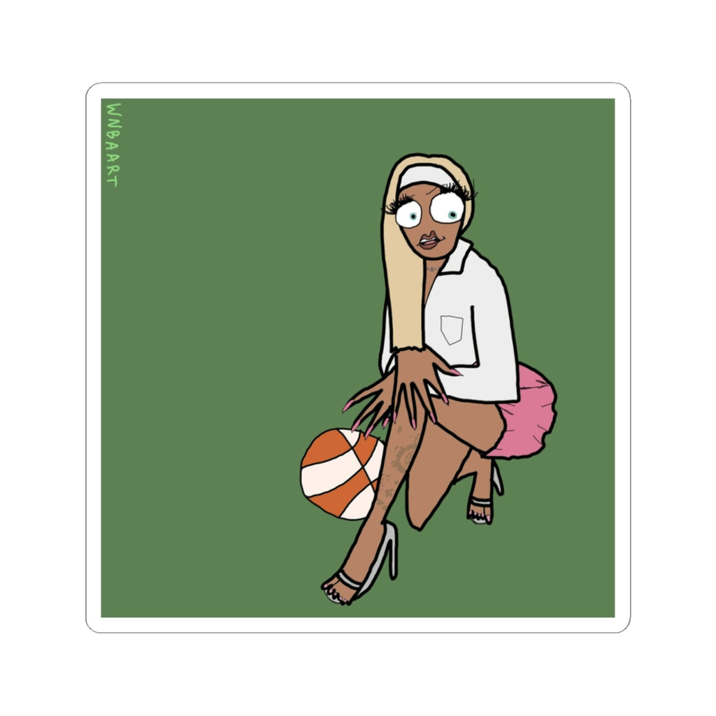 Natisha Hide-ya-man Sticker (3 x 3 or 4 x 4)