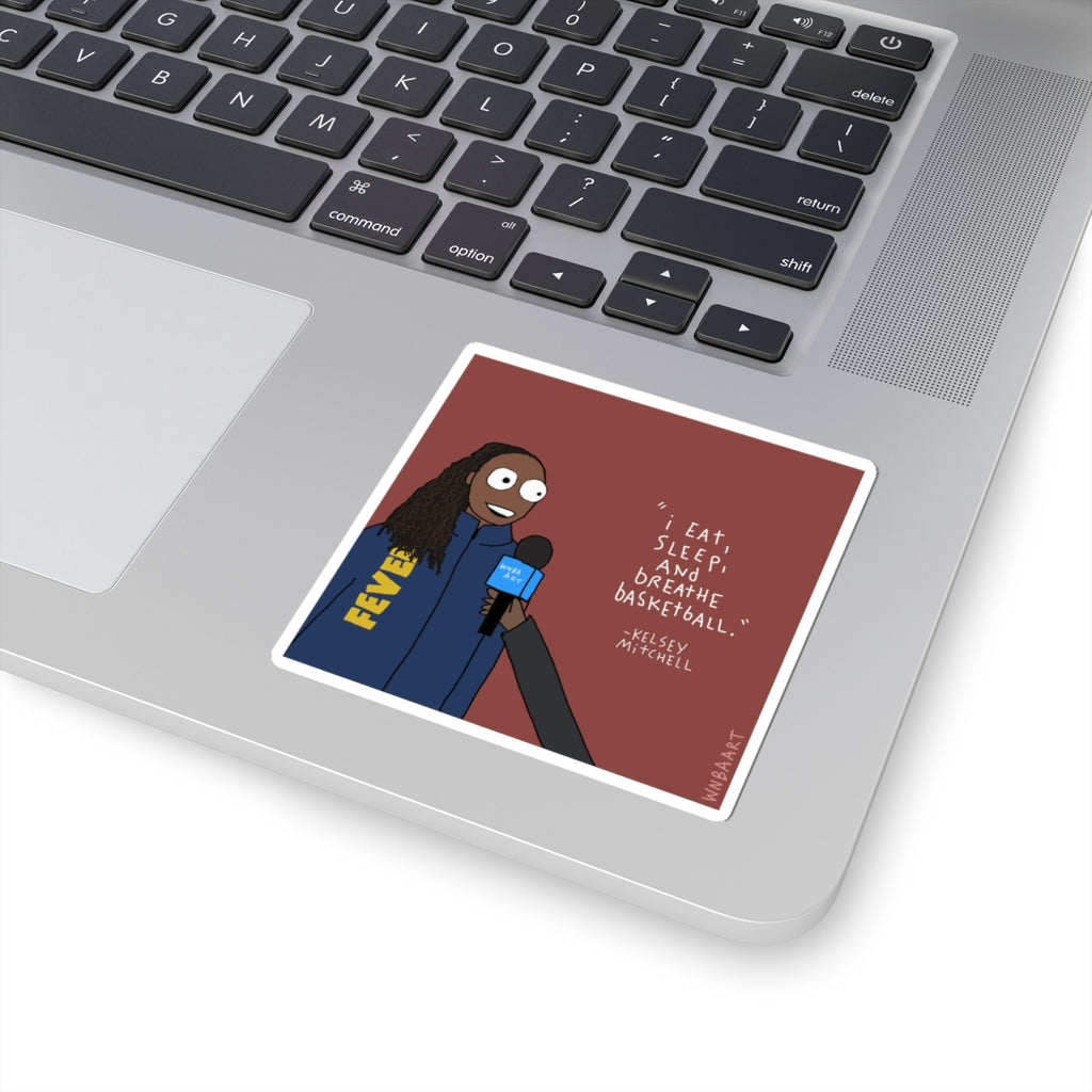 Kelsey Mitchell 3 x 3 Sticker