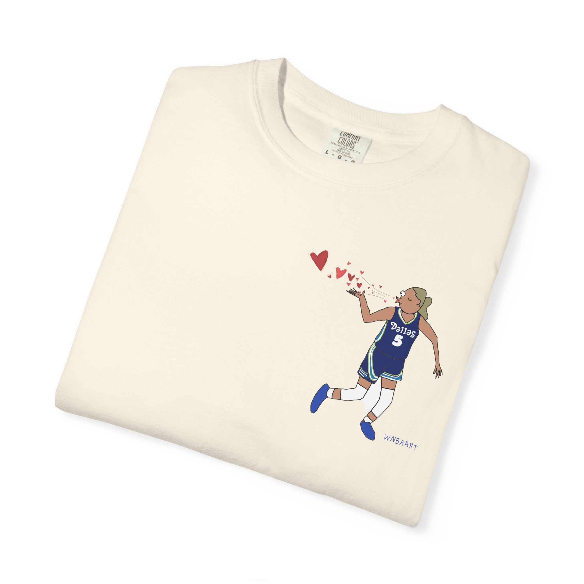 Paige Blows a Kiss Unisex Garment-Dyed T-shirt