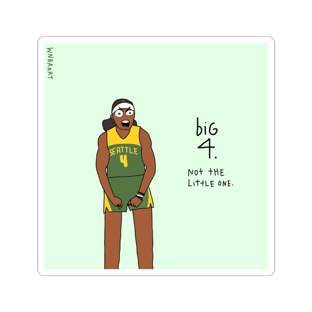 BIG 4 Sticker 3 x 3