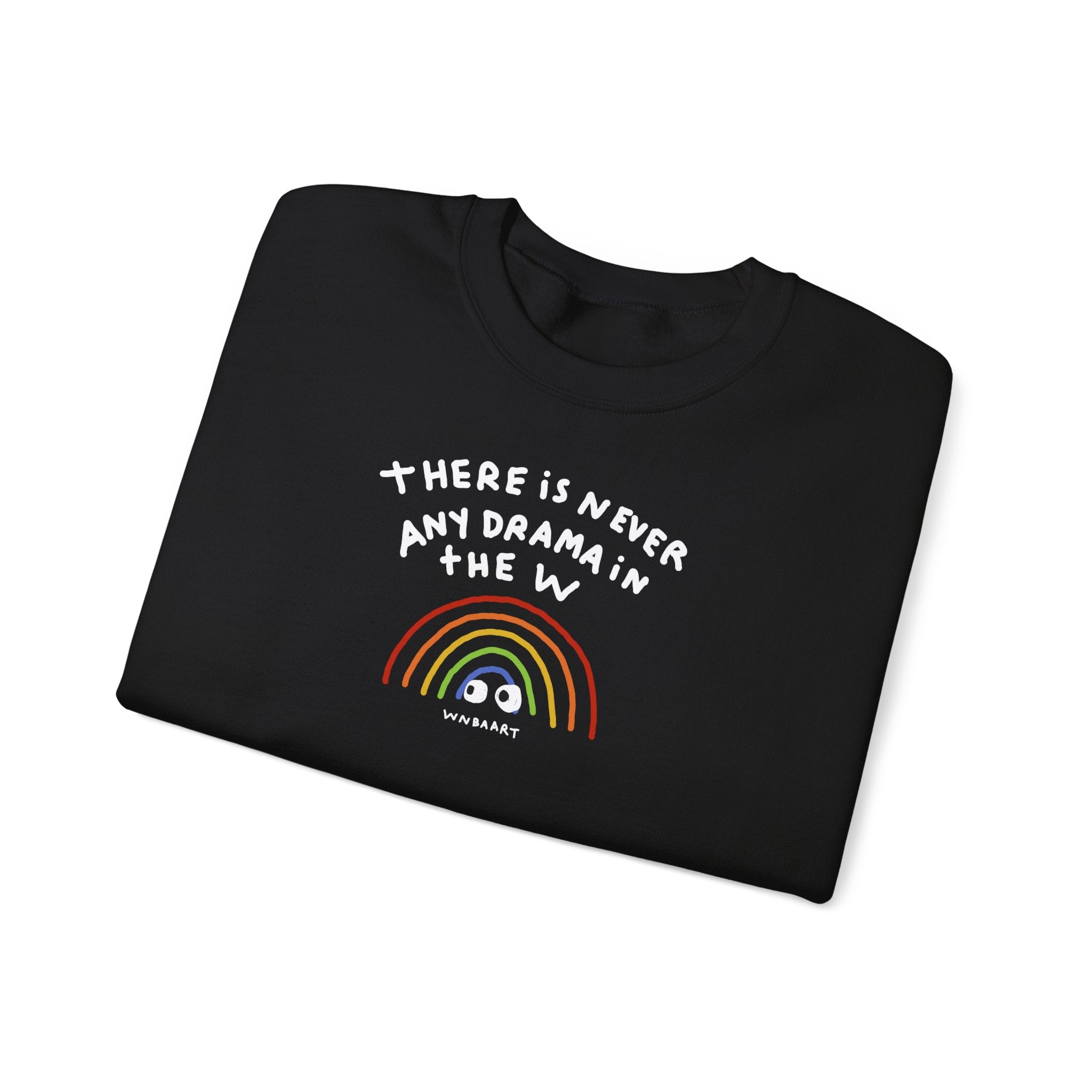 No Drama Unisex Heavy Blend™ Crewneck Sweatshirt