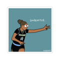 syd taylor undrafted sticker 3x3
