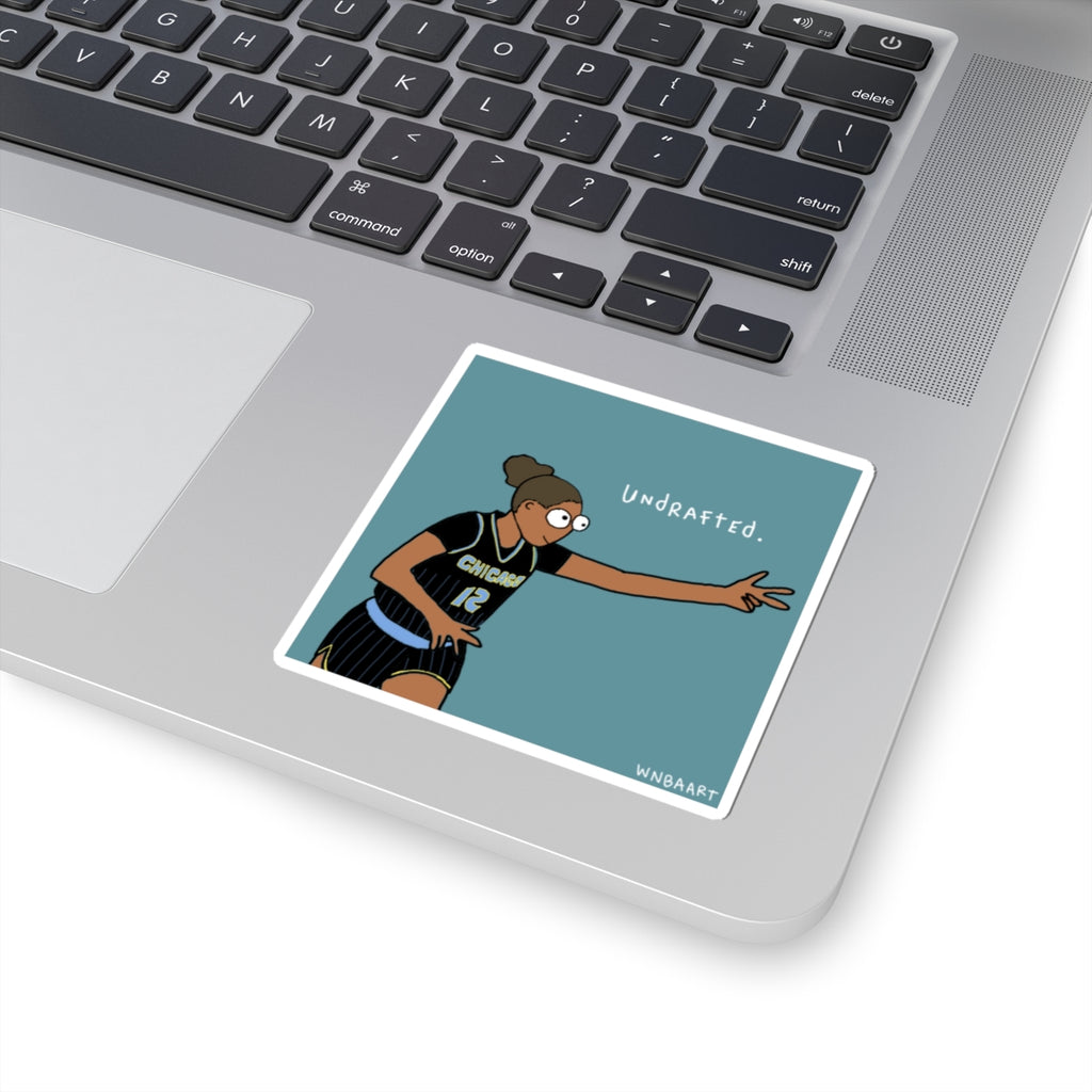 syd taylor undrafted sticker 3x3