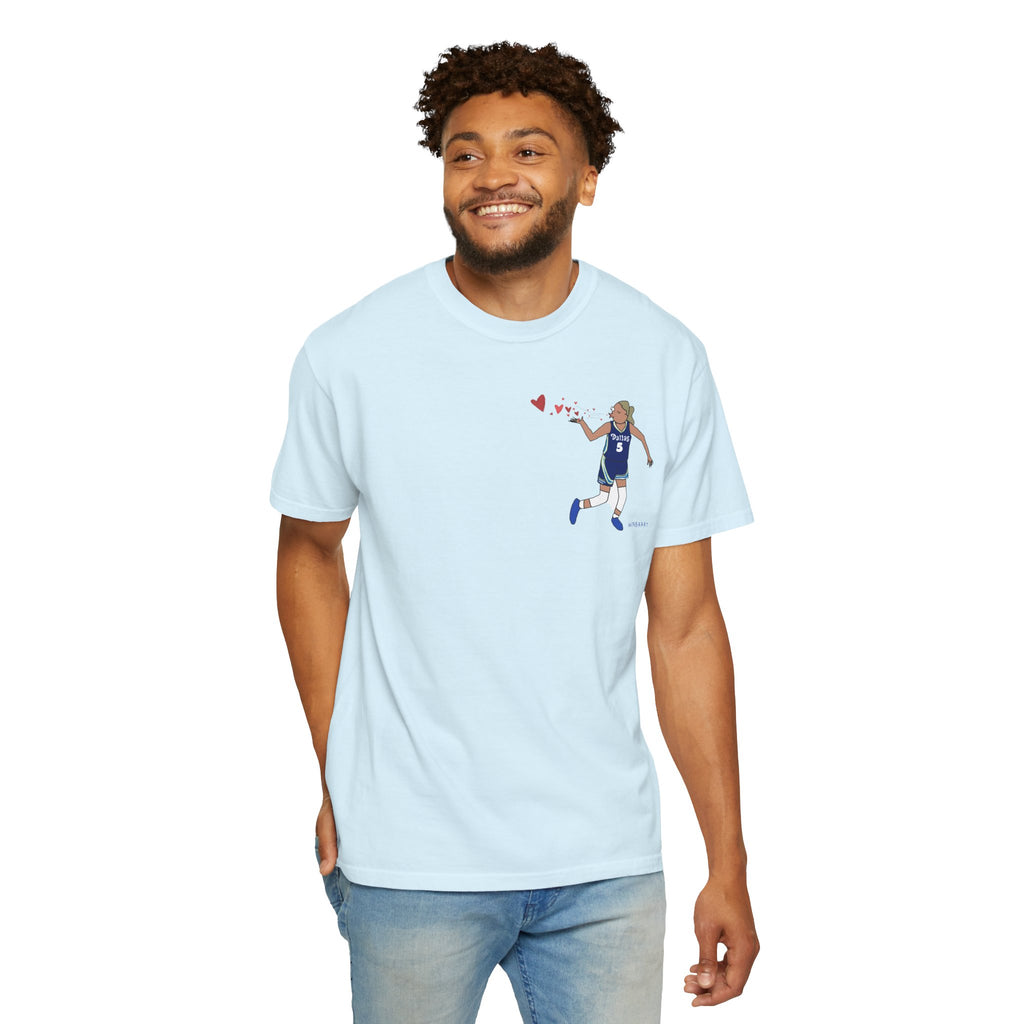 Paige Blows a Kiss Unisex Garment-Dyed T-shirt