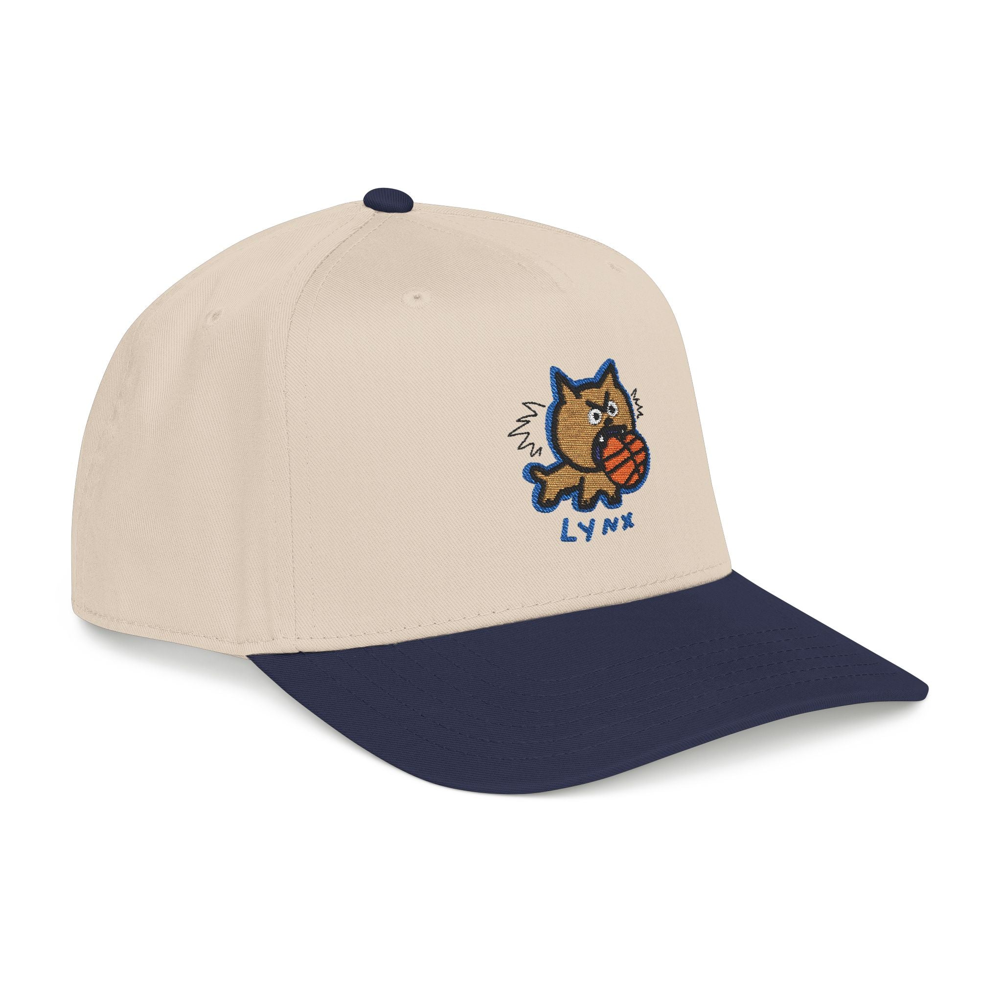 LYNX Embroidered Mid Profile Baseball Cap