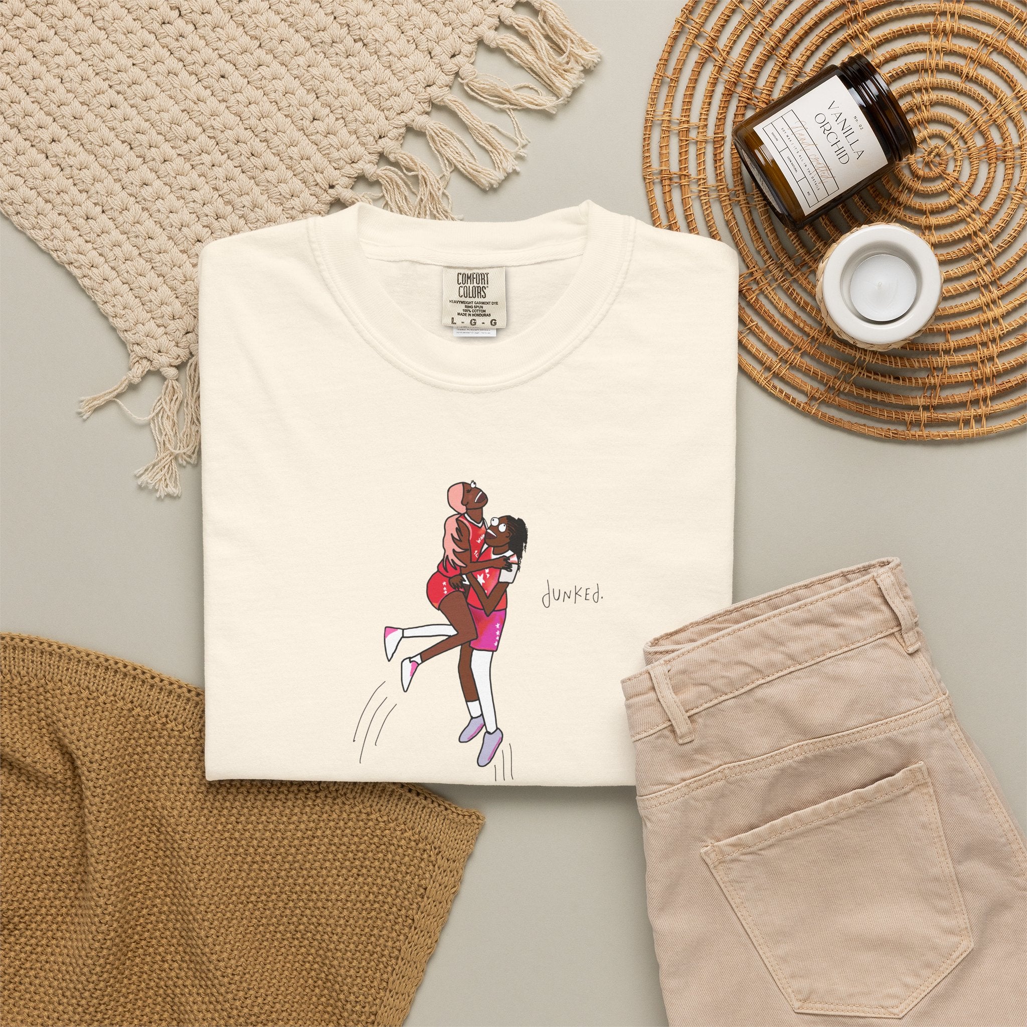 Dom and Angel Dunked Unisex Tee
