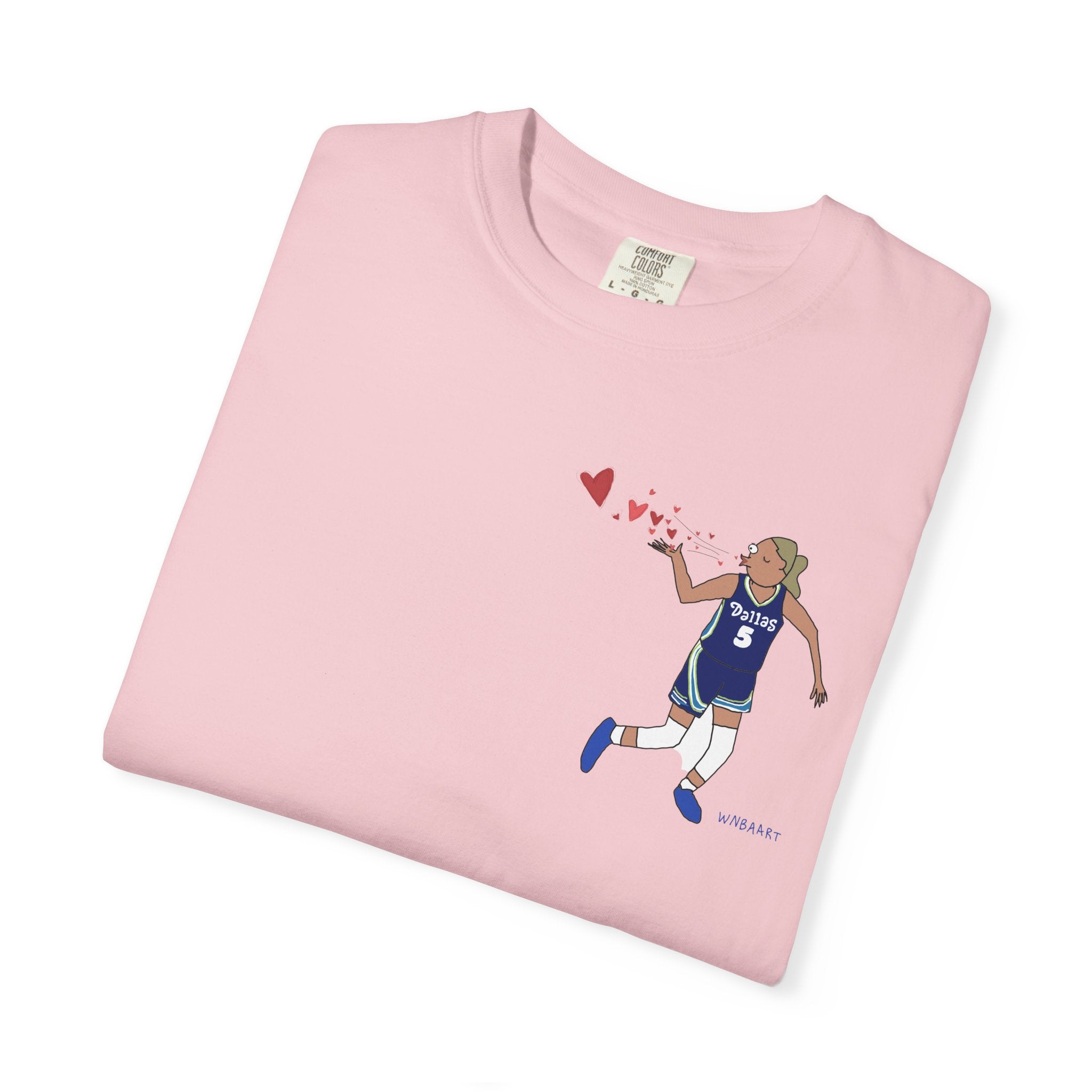 Paige Blows a Kiss Unisex Garment-Dyed T-shirt