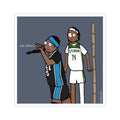 Angel too small Sticker