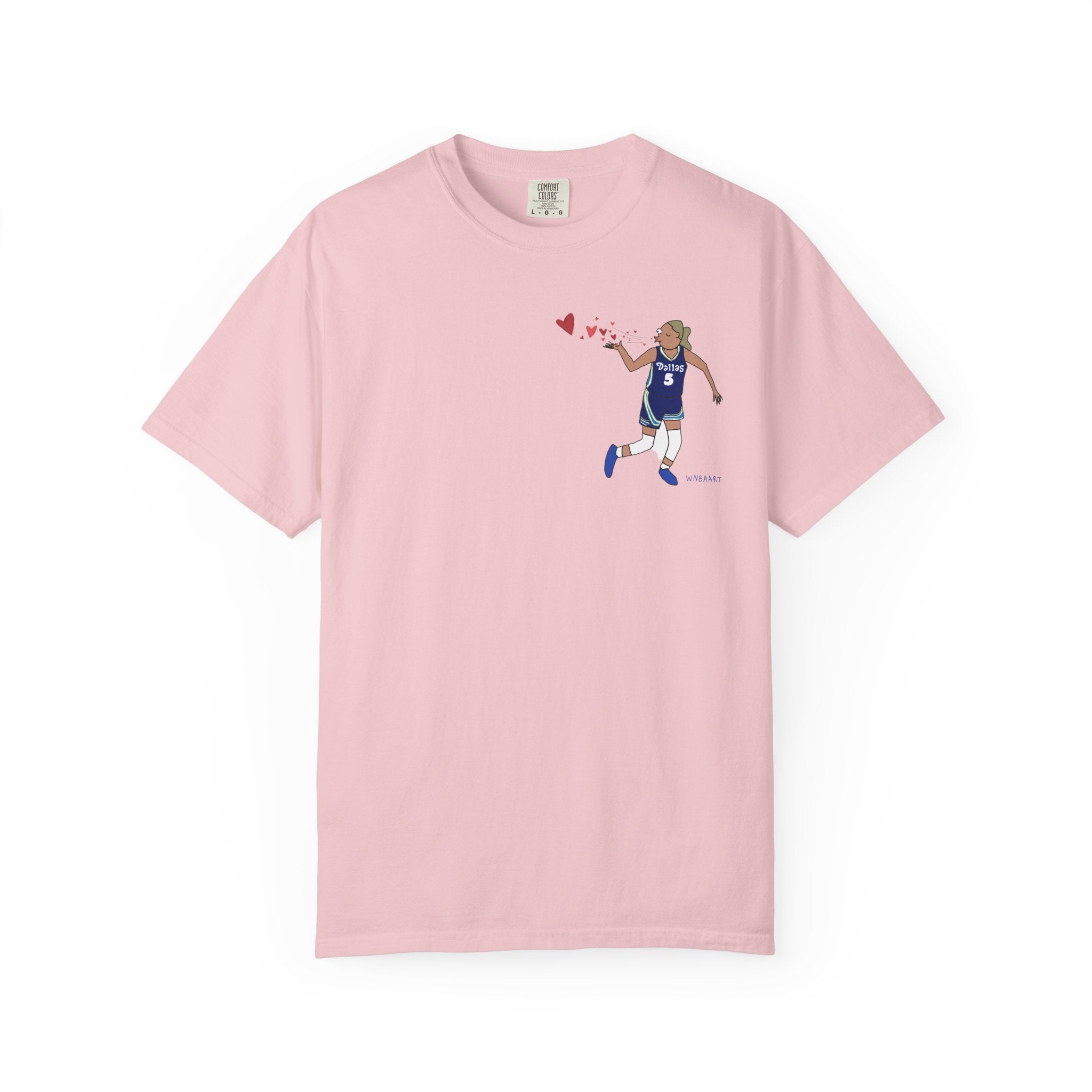 Paige Blows a Kiss Unisex Garment-Dyed T-shirt