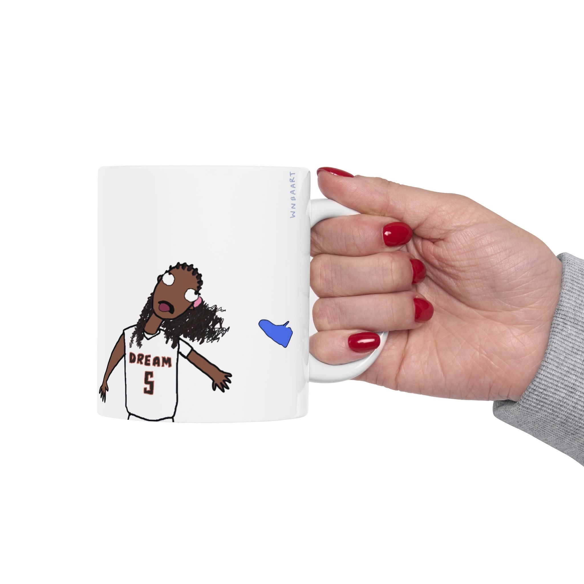 Angel and Shoe Ceramic Mug, (11oz)