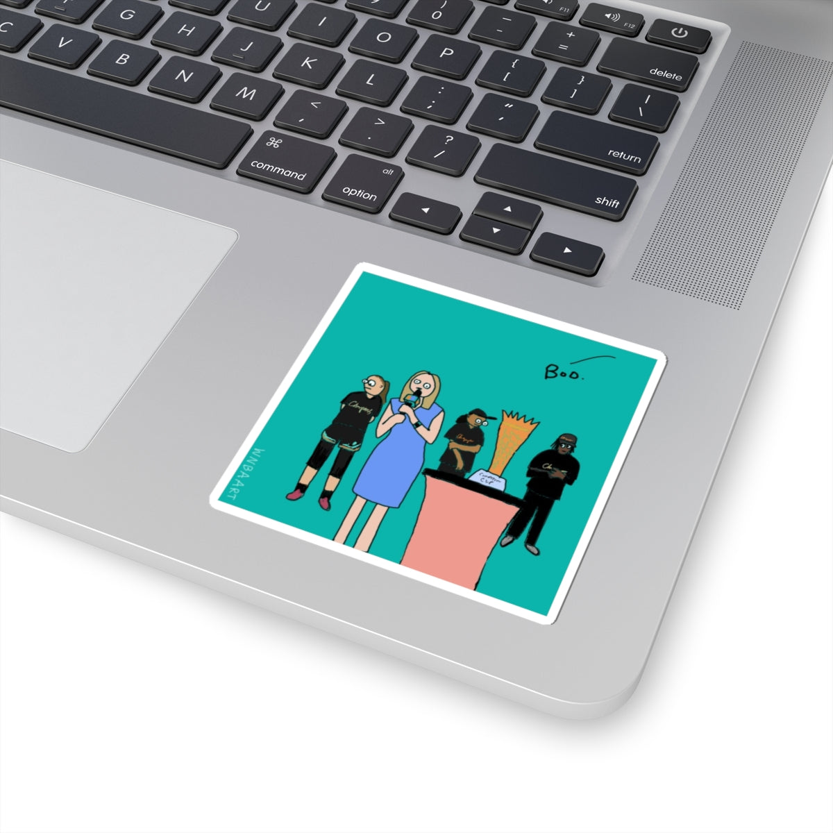 Boo Championship Sticker