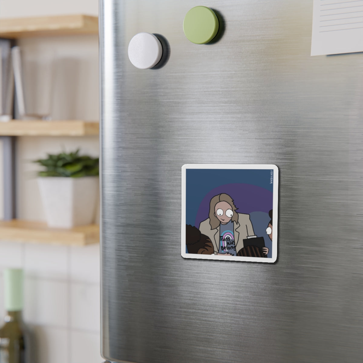 Cheryl "Trans Kids Belong" Magnet