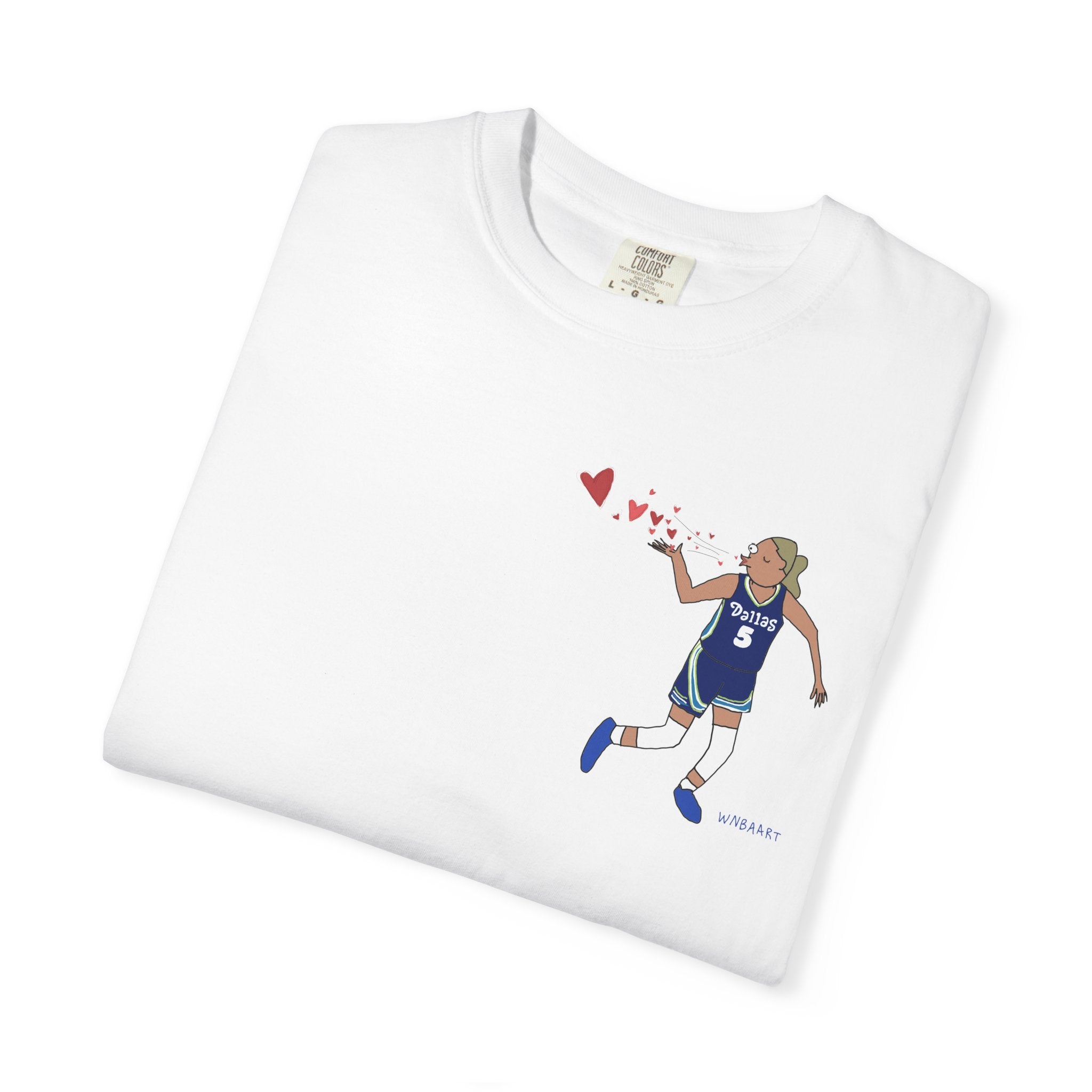 Paige Blows a Kiss Unisex Garment-Dyed T-shirt