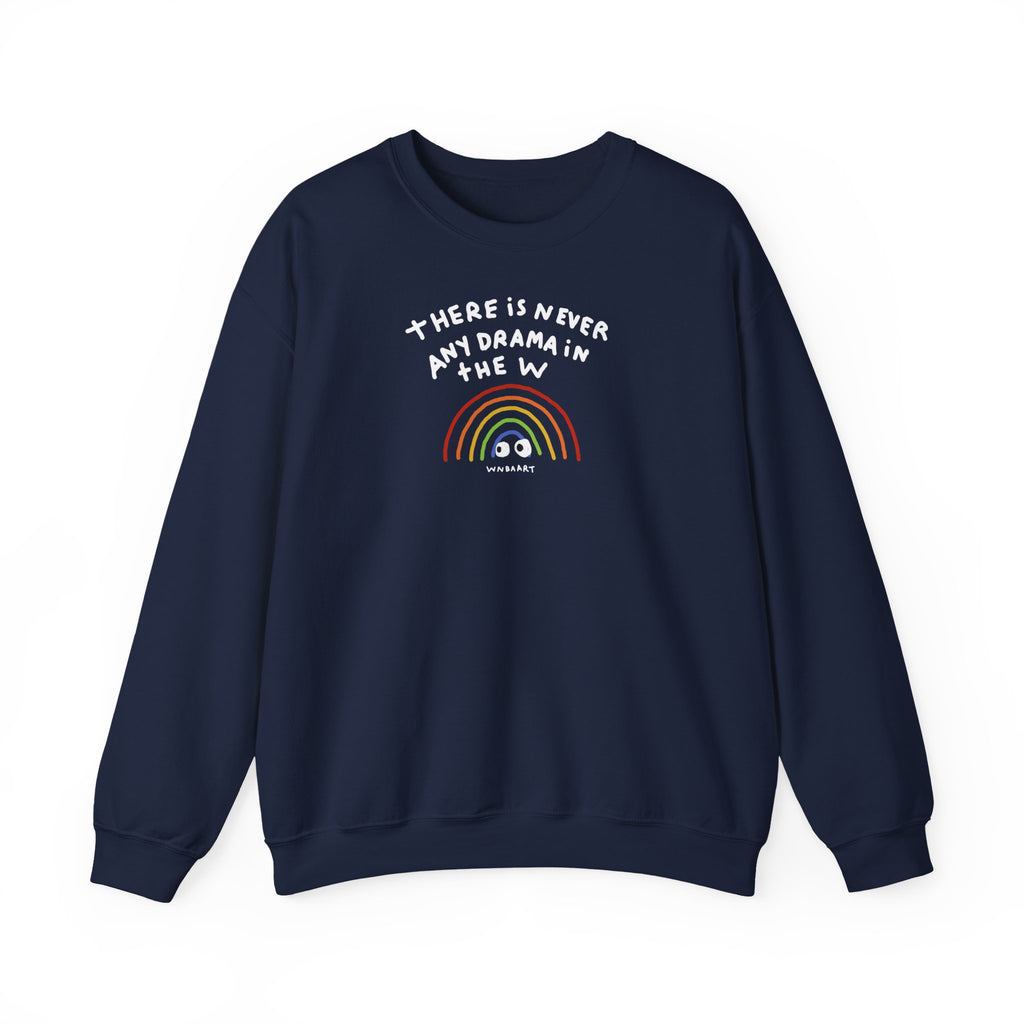 No Drama Unisex Heavy Blend™ Crewneck Sweatshirt