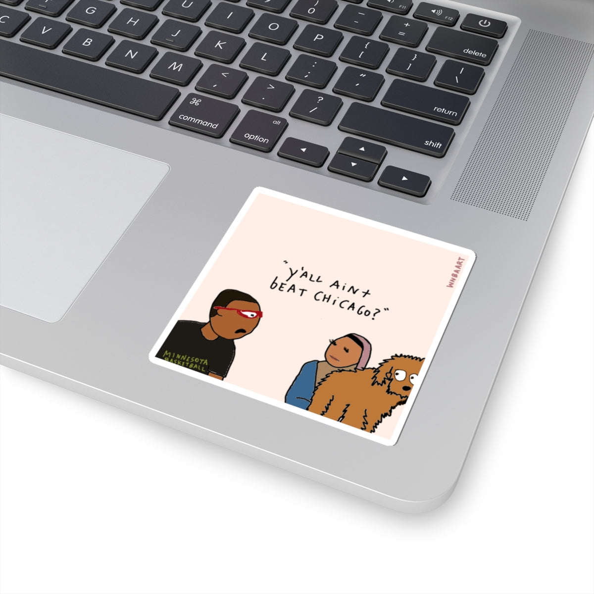 "Y'all ain't beat Chicago?" Sticker