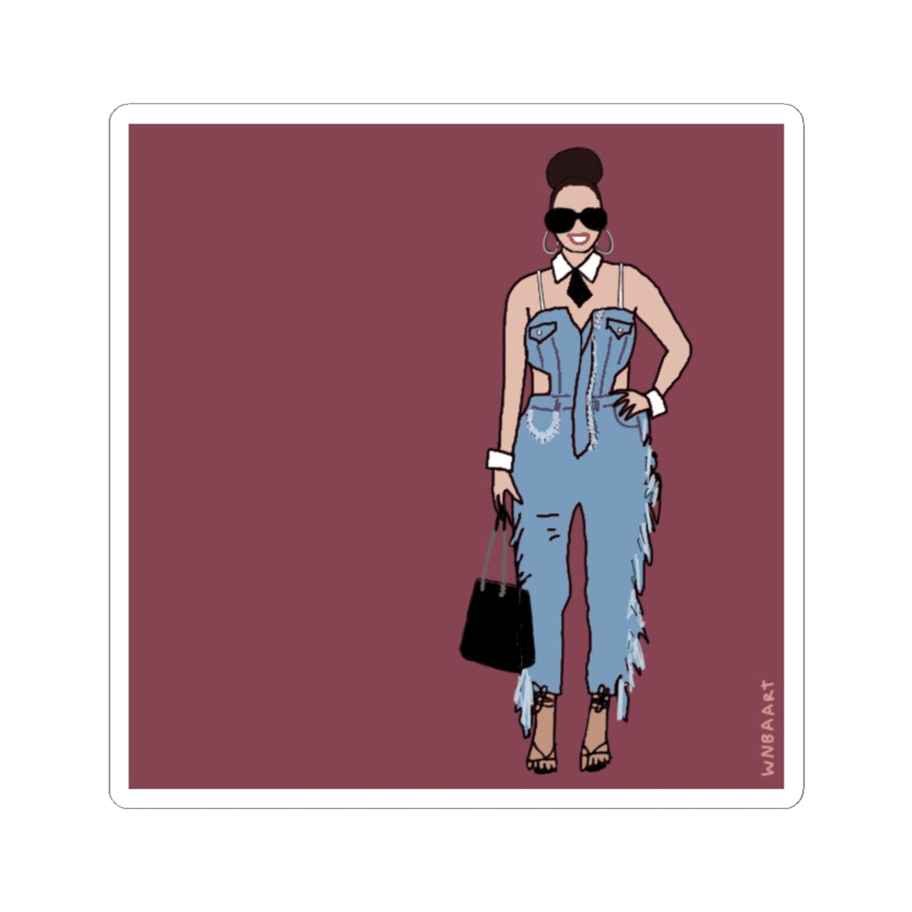Marina Canadian Tuxedo Sticker