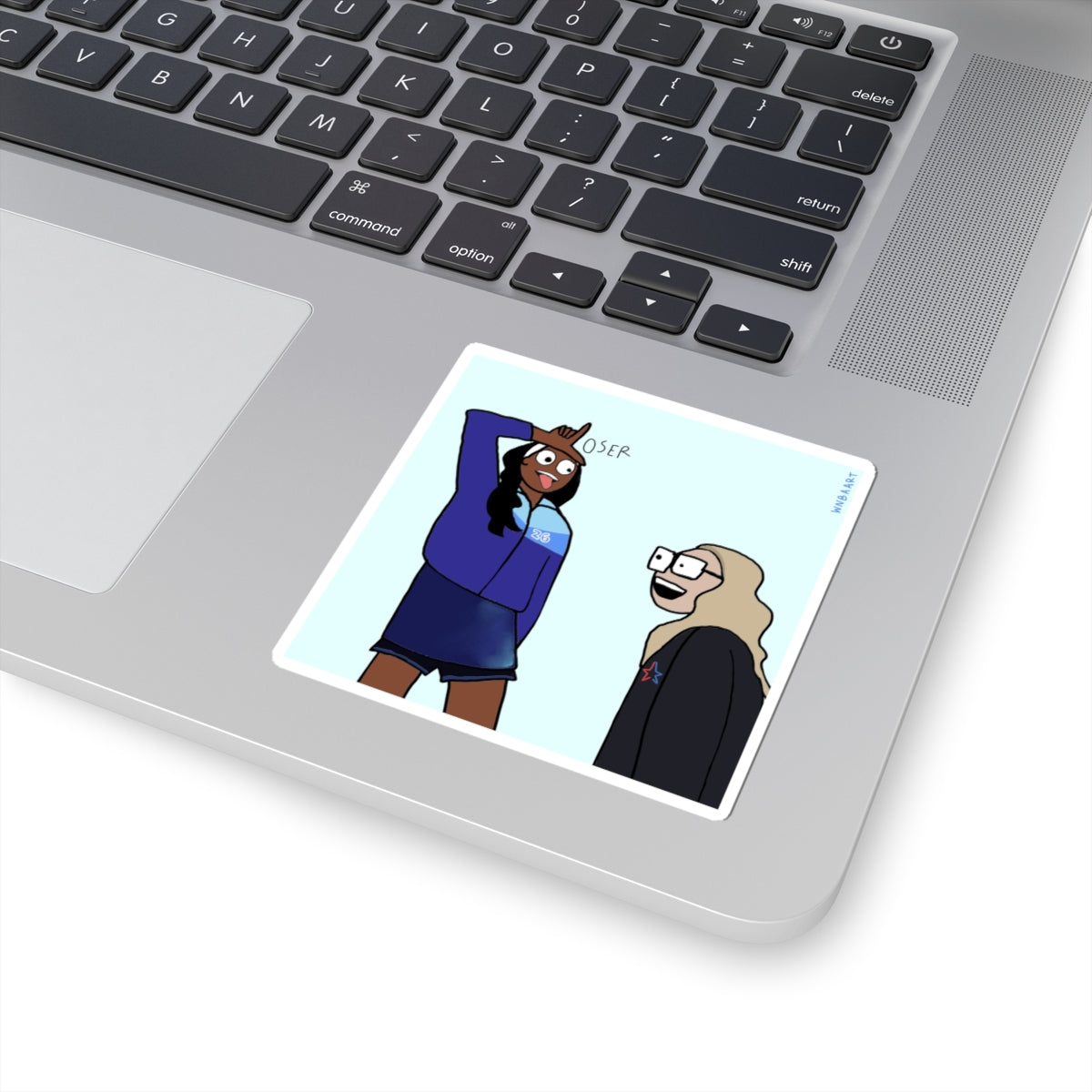 A'ja/Becky "Loser" Sticker