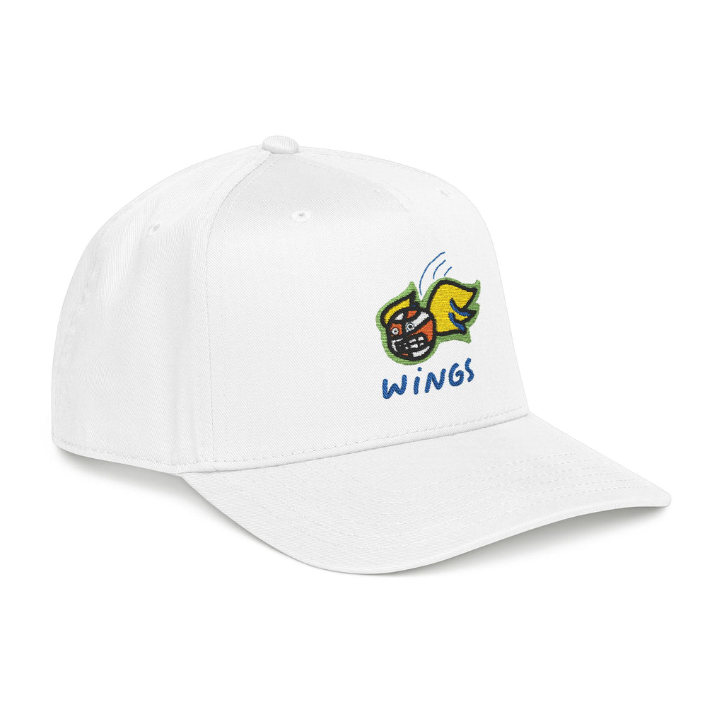 WINGS Embroidered Mid Profile Baseball Cap
