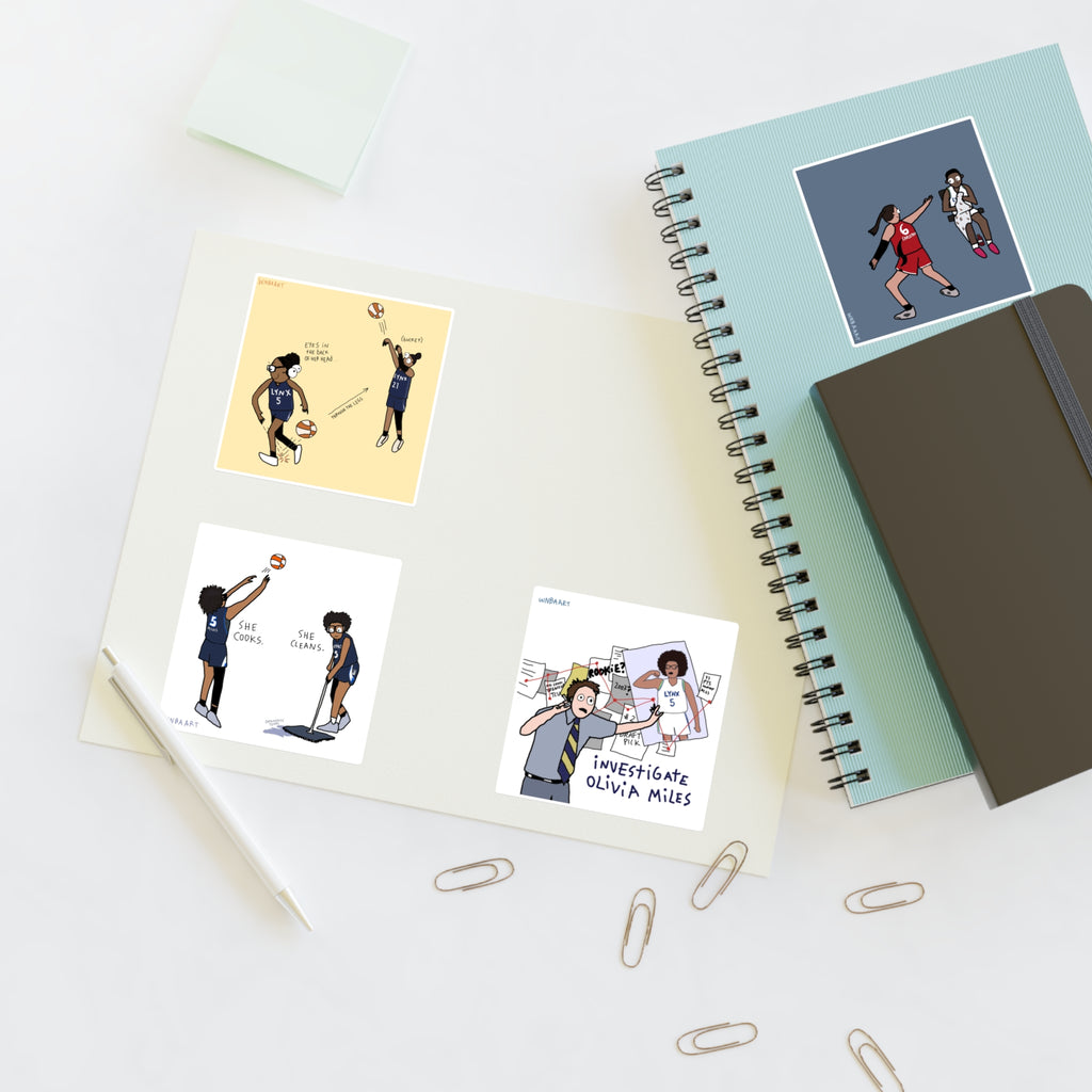 Lynx Sticker Sheet (3 x 3" stickers)