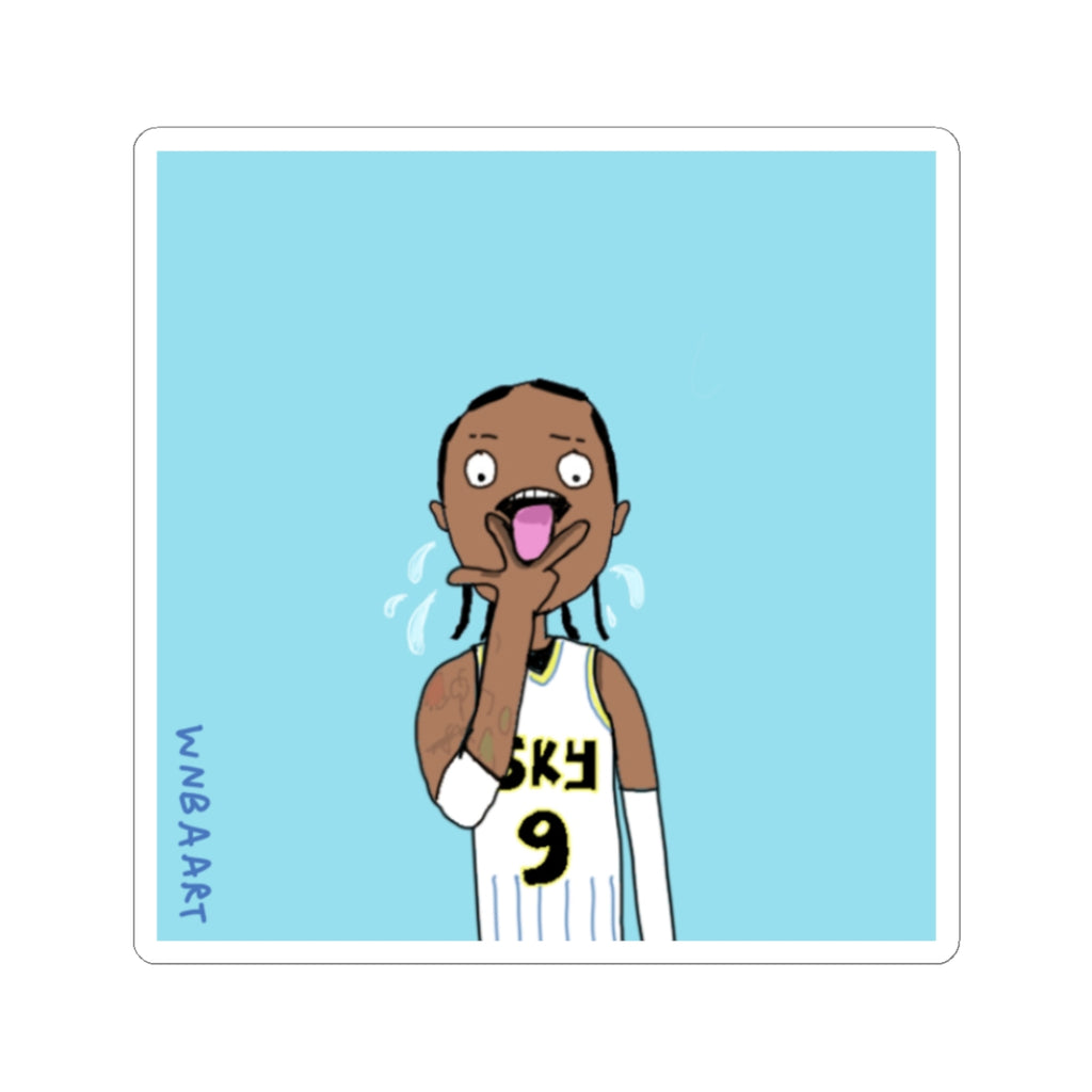 Tash Pride Celly 3 x 3 Sticker
