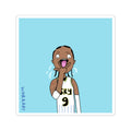 Tash Pride Celly 3 x 3 Sticker