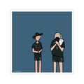 Marine and Pauline Champs Sticker