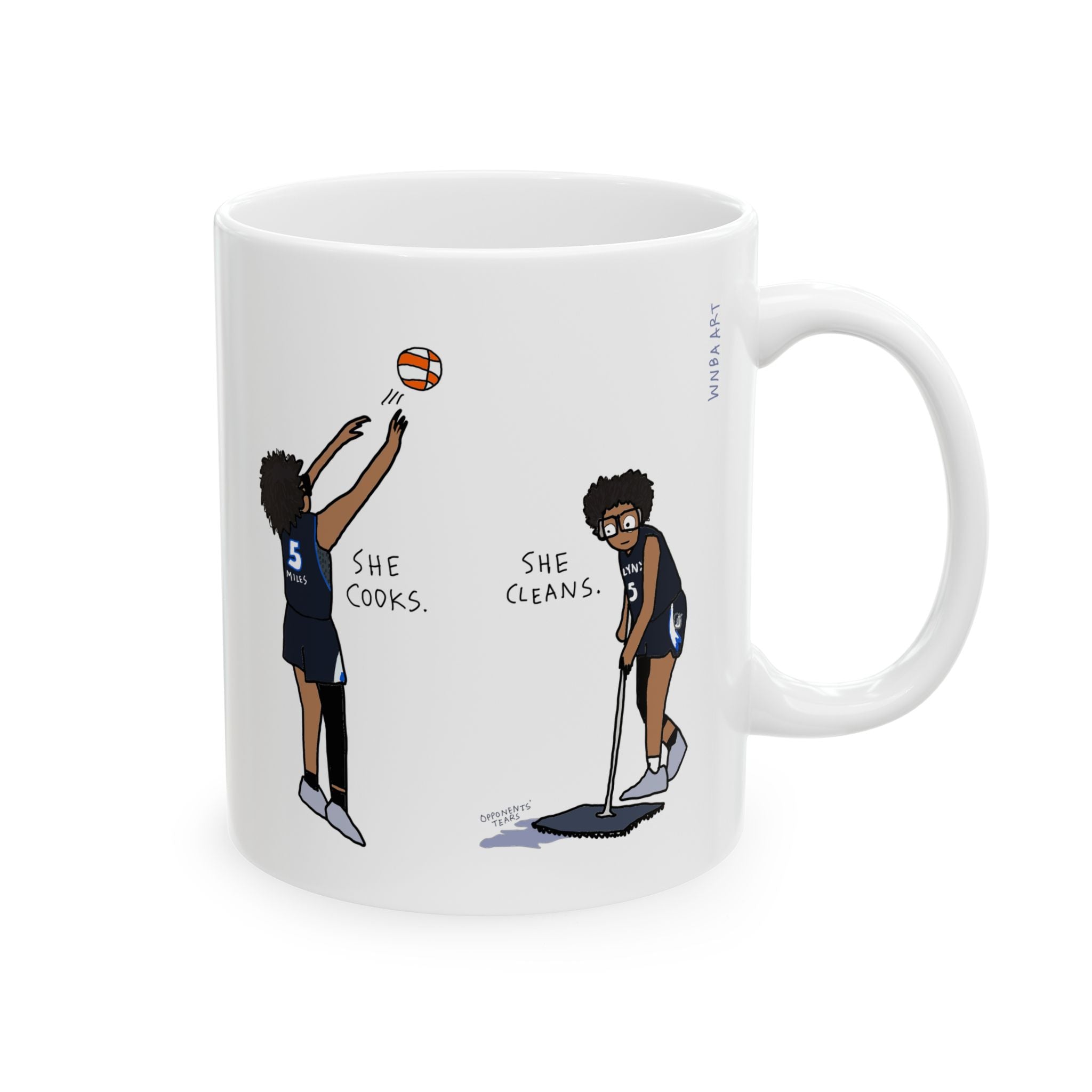 Olivia Miles Cooks and Cleans Ceramic Mug, (11oz)